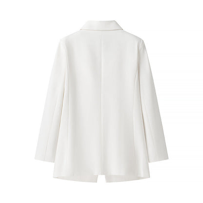 BYMANYC New York Harlem Blazer Women's Linen White