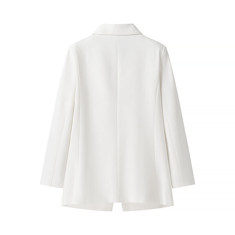 BYMANYC New York Harlem Blazer Women's Linen White