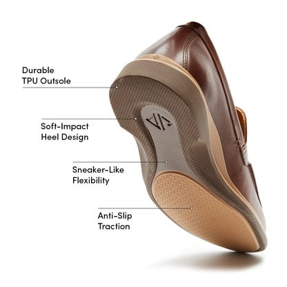 Amberjack Men's The Loafer Chestnut Footwear Everyday Wear