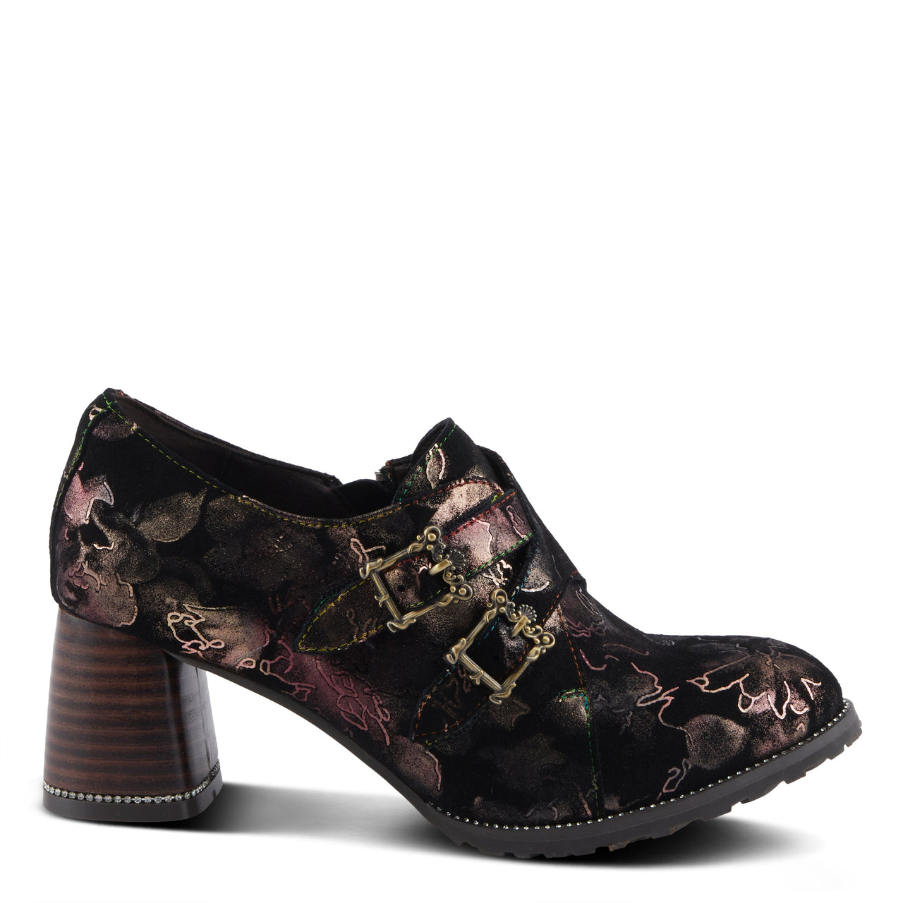 L'ARTISTE MAISIANA SHOES - Hand-painted leather oxford shoes with cushioned insoles