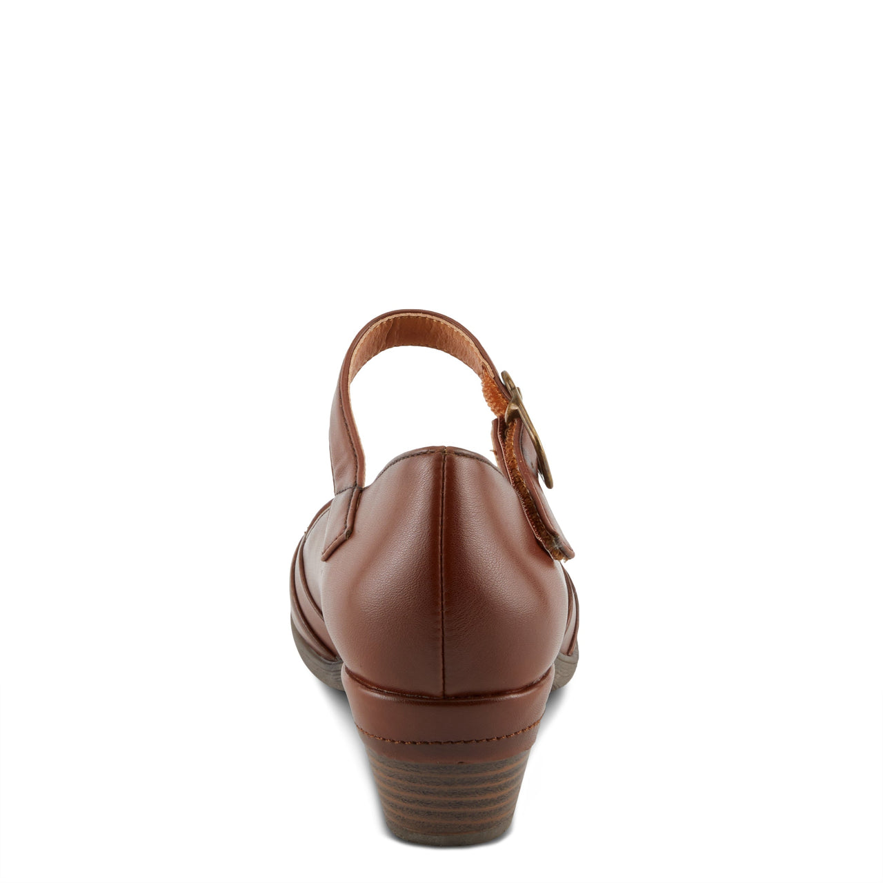  Pair of PATRIZIA MARYNEAH SHOES in tan leather with pointed toe