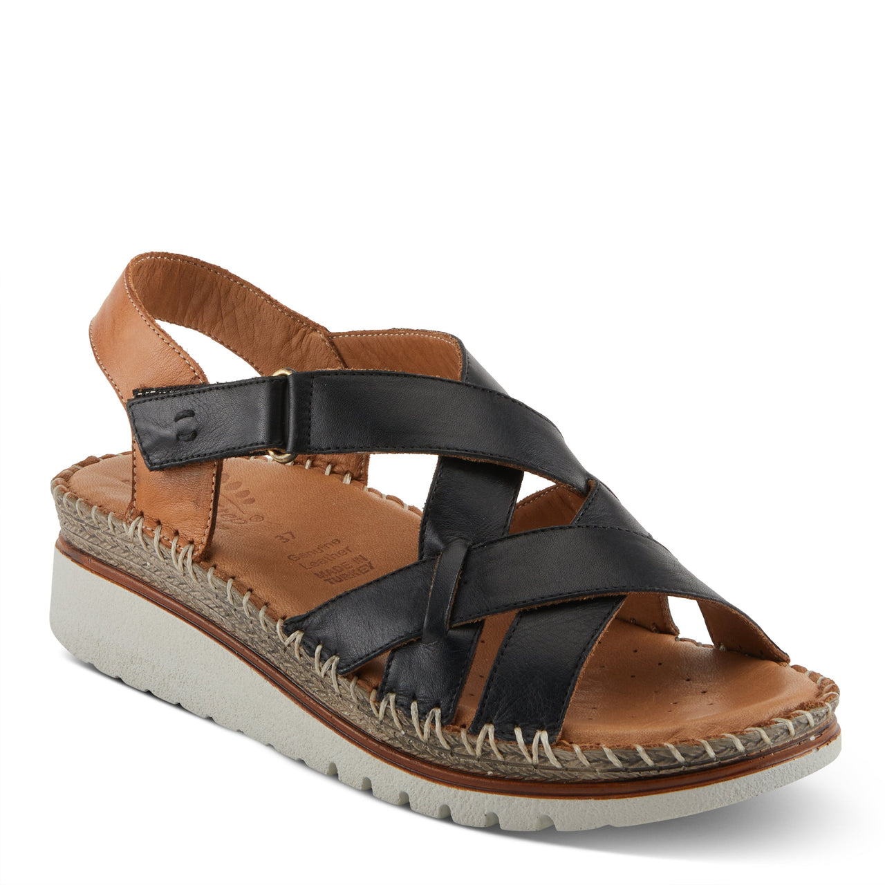 Buy Spring Step Migula Women’s Two-Tone Leather Sandals - Strappy Casual Sandals from Don’t Panic Shoes | Best Prices & Fast Shipping