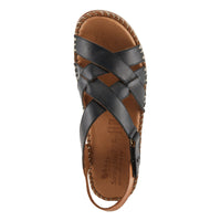 Thumbnail for Elegant Spring Step Migula Sandals with embroidered straps and contoured insole
