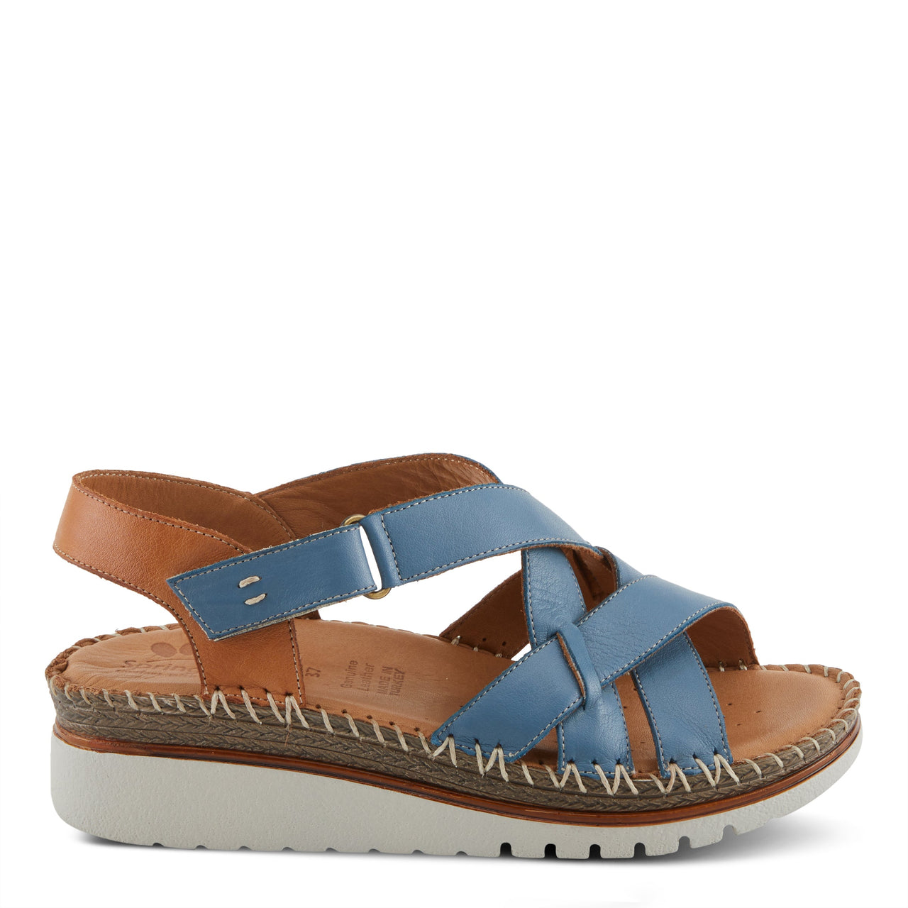 Buy Spring Step Migula Women’s Two-Tone Leather Sandals - Strappy Casual Sandals from Don’t Panic Shoes | Best Prices & Fast Shipping