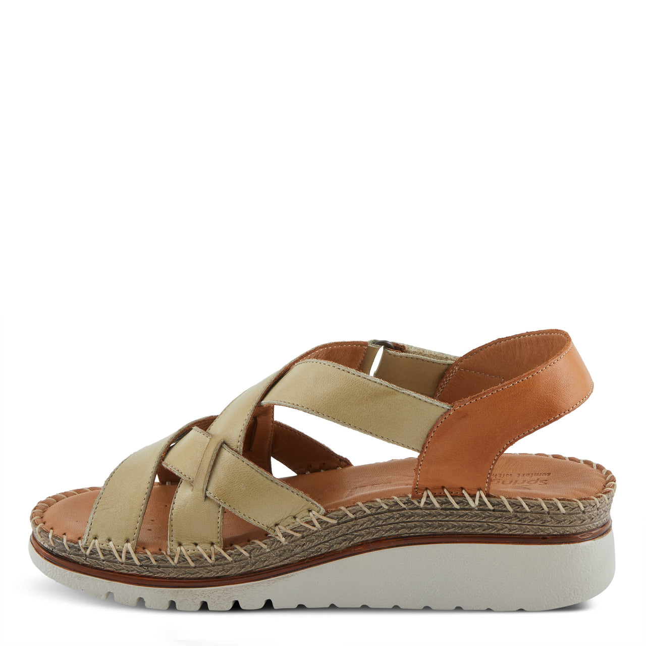 Buy Spring Step Migula Women’s Two-Tone Leather Sandals - Strappy Casual Sandals from Don’t Panic Shoes | Best Prices & Fast Shipping