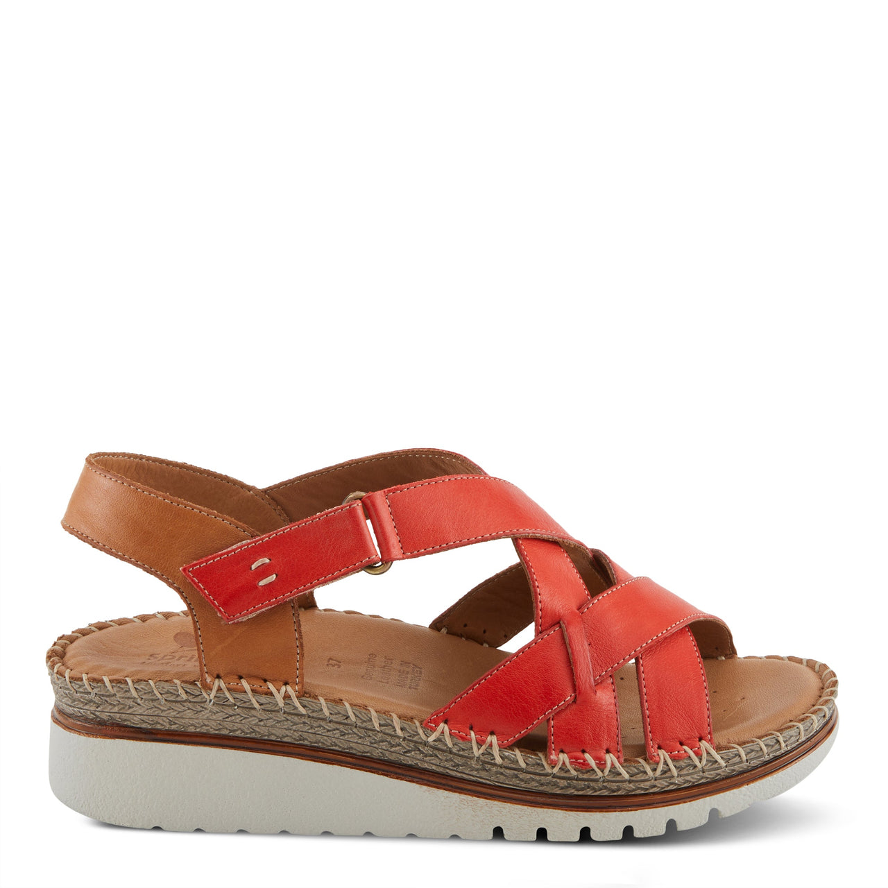 Buy Spring Step Migula Women’s Two-Tone Leather Sandals - Strappy Casual Sandals from Don’t Panic Shoes | Best Prices & Fast Shipping