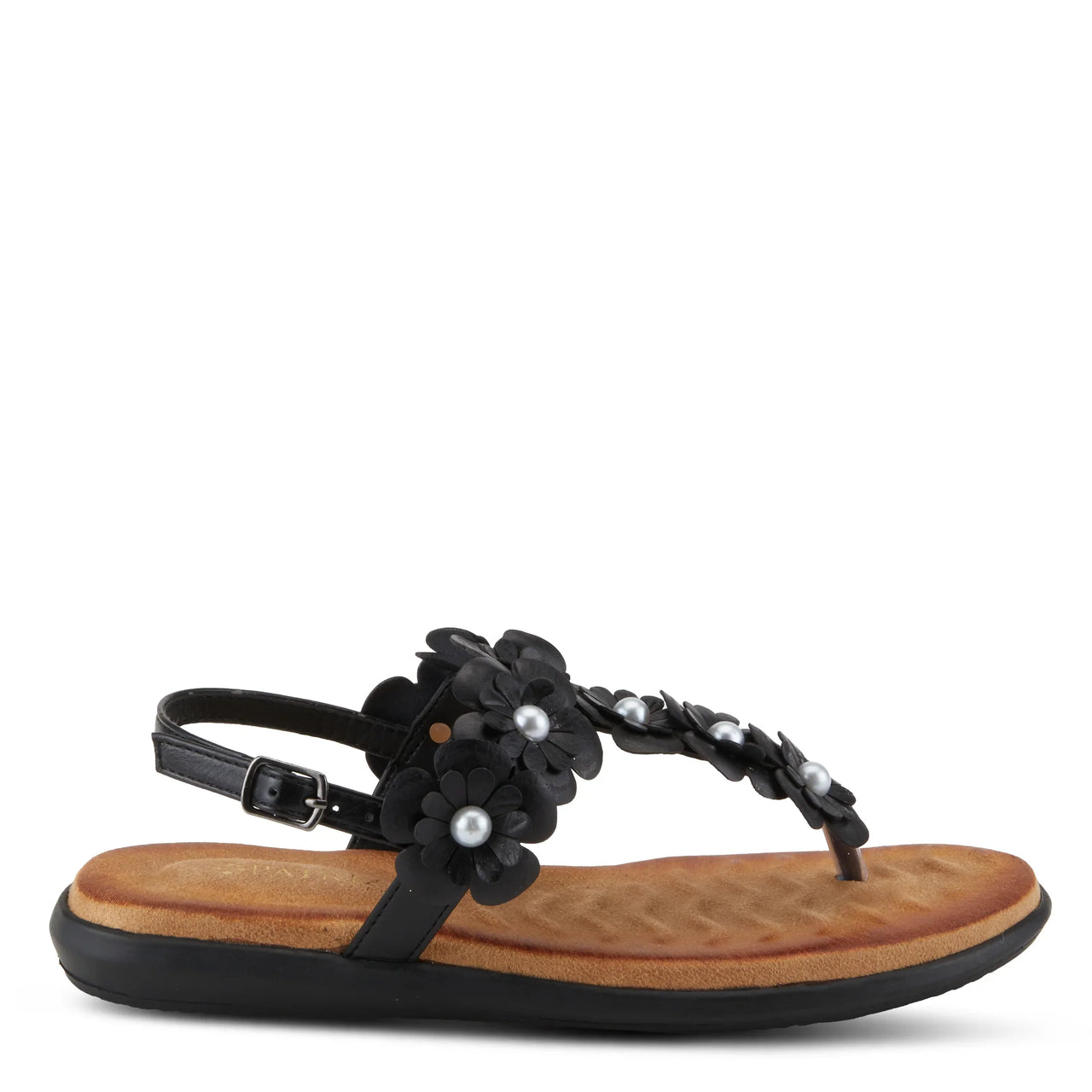 Buy Patrizia Momento Women’s Vegan Thong Sandals With Flowers - Sandals from Don’t Panic Shoes | Best Prices & Fast Shipping