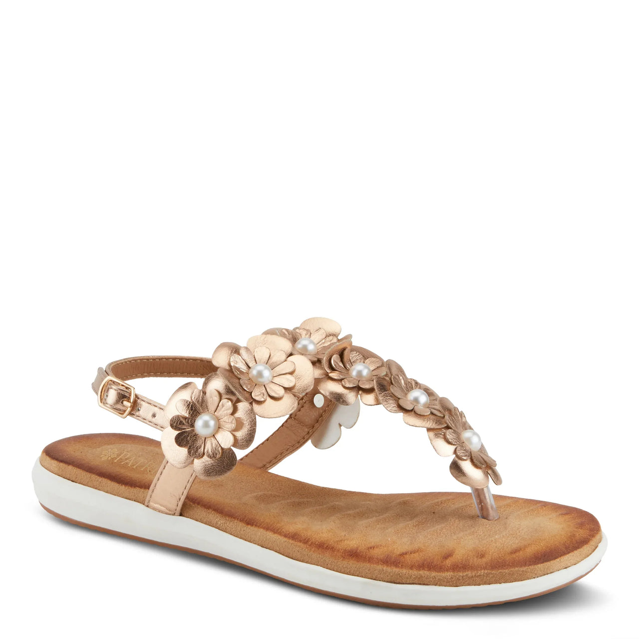 Buy Patrizia Momento Women’s Vegan Thong Sandals With Flowers - Sandals from Don’t Panic Shoes | Best Prices & Fast Shipping