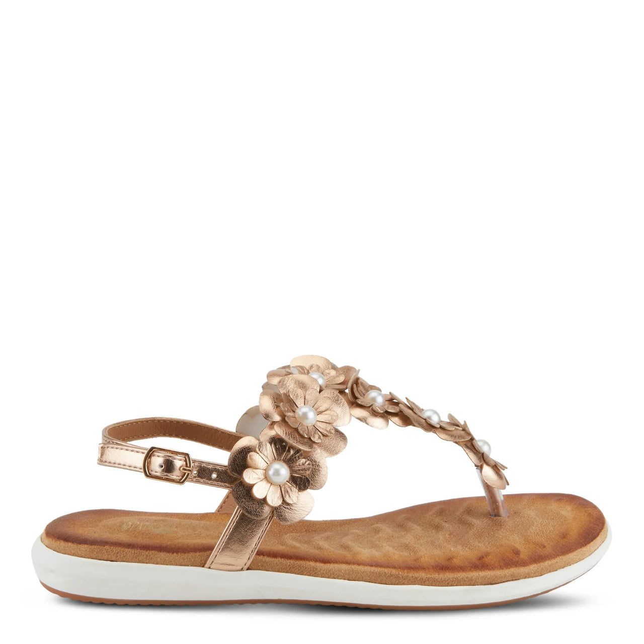 Buy Patrizia Momento Women’s Vegan Thong Sandals With Flowers - Sandals from Don’t Panic Shoes | Best Prices & Fast Shipping