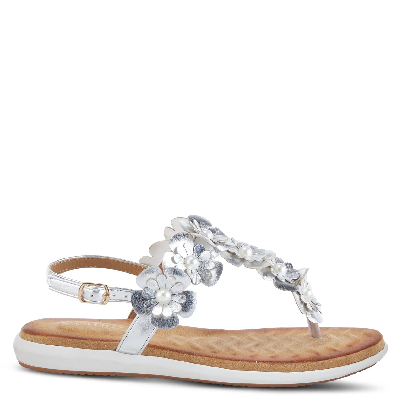 Buy Patrizia Momento Women’s Vegan Thong Sandals With Flowers - Sandals from Don’t Panic Shoes | Best Prices & Fast Shipping