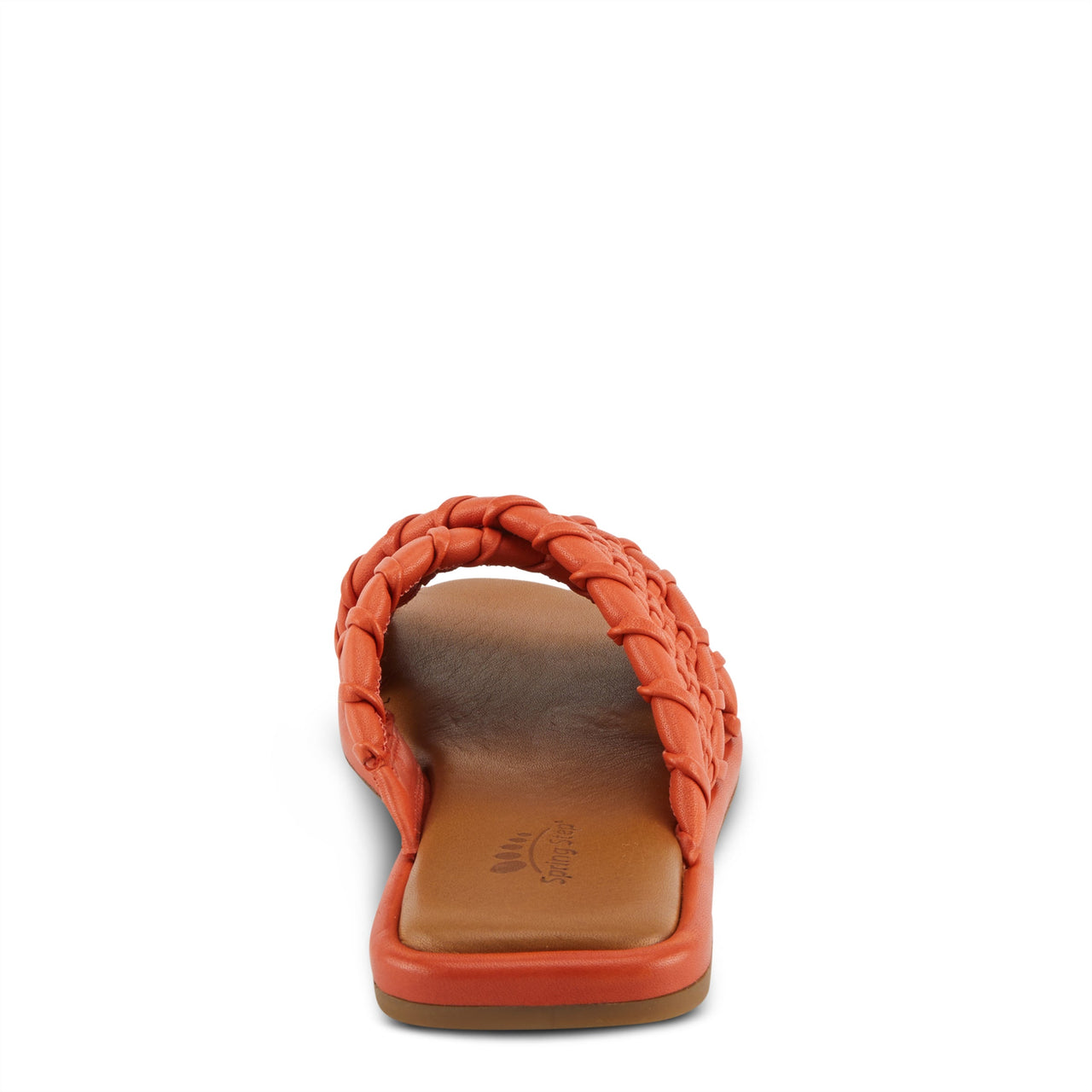 Stylish and comfortable Spring Step Montauk Sandals in brown leather