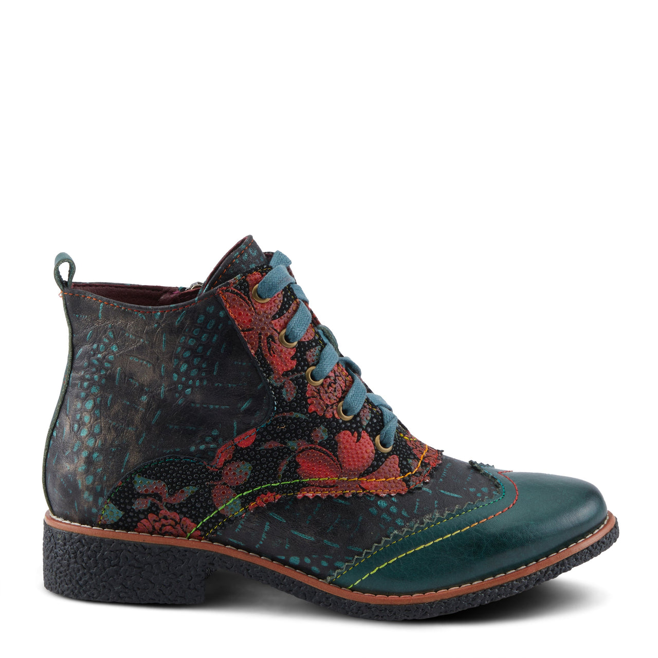 Elegant L'ARTISTE MUGGIANAHI BOOTIES with Vintage-Inspired Design