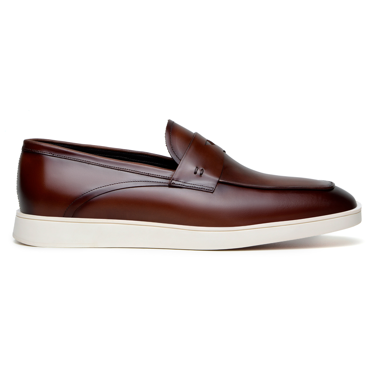 Buy Maurizio Cognac Men’S Nappa Leather Penny Loafer - Men from Don’t Panic Shoes | Best Prices & Fast Shipping