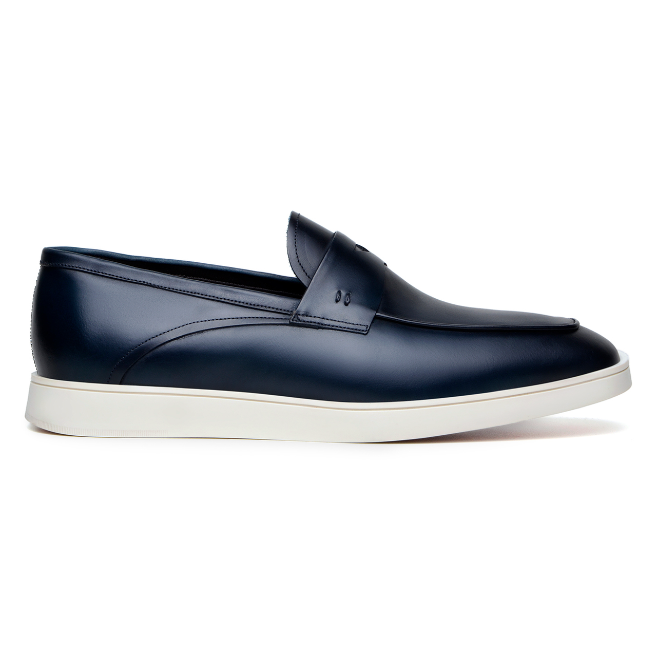 Buy Maurizio Hybrid Penny Loafer Men’S Nappa Leather Navy - Men from Don’t Panic Shoes | Best Prices & Fast Shipping