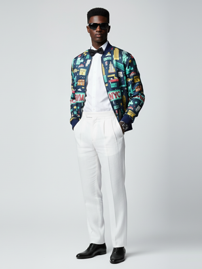 Men's WALL STREET Bomber Jacket BYMANYC ® New York