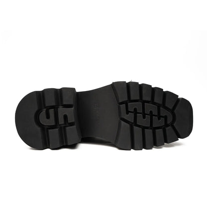 Chelsea Boots Men’s Calfskin Black Side Zip Thick Sole