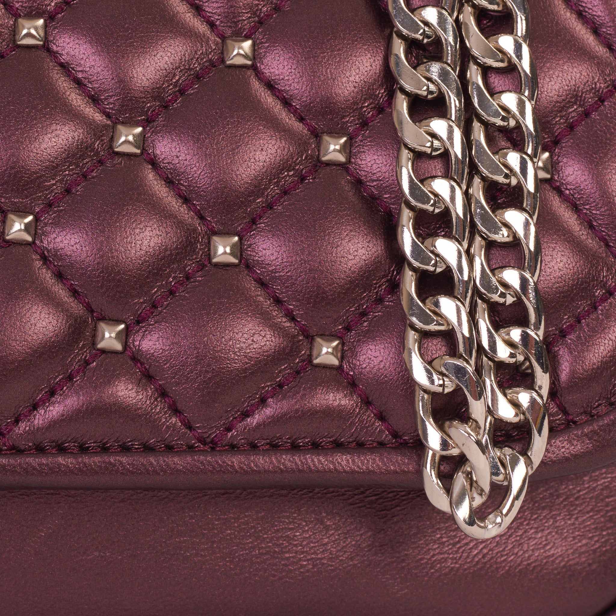 The Leno Burgundy Leather Handbag