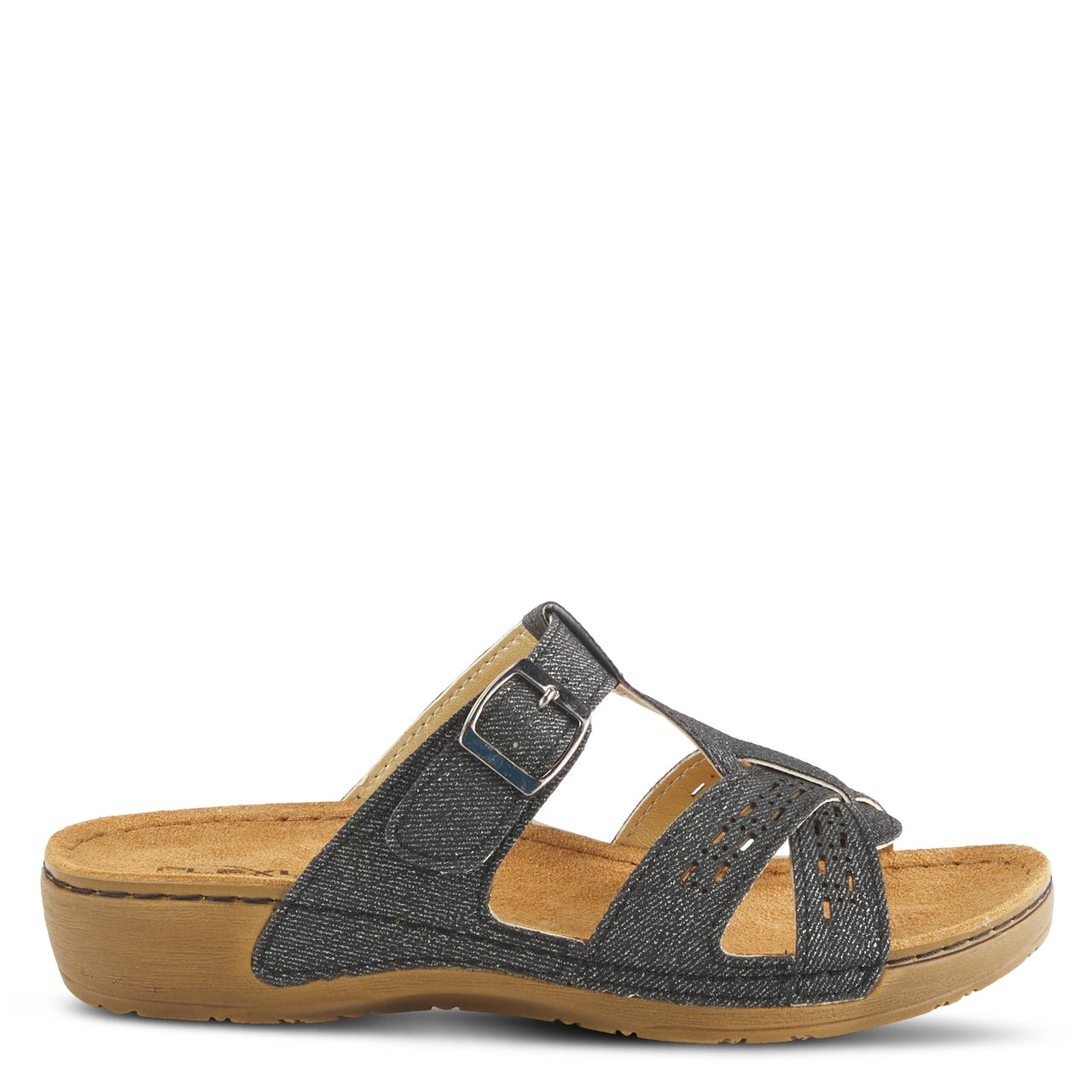 FLEXUS NERY-JEANS SLIDE SANDAL