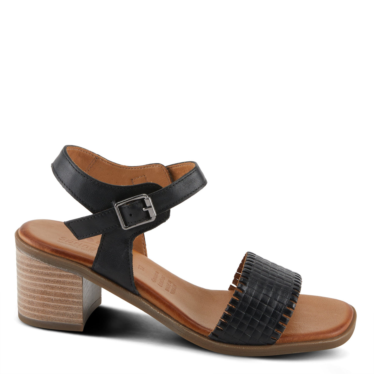 Stylish and comfortable Spring Step Nifona sandals in black color