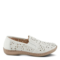 Thumbnail for Spring Step Nifonela Shoes in taupe leather with decorative buckle