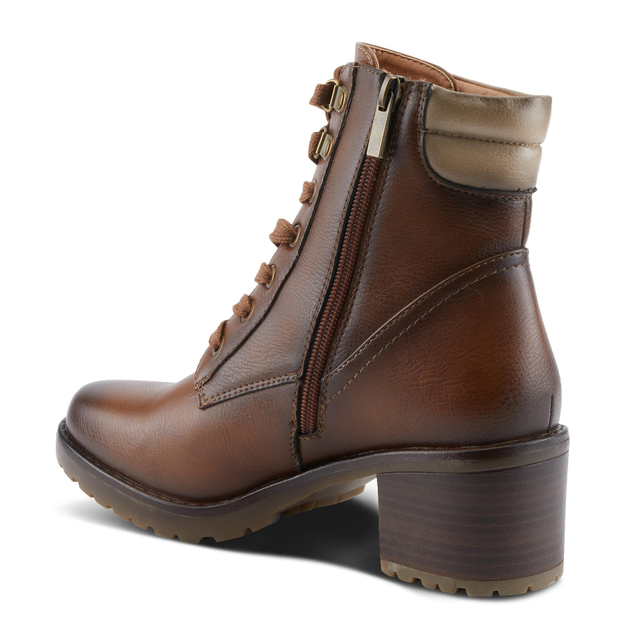 Stylish and durable PATRIZIA NIRON boots in rich brown leather, perfect for any outdoor adventure or casual outing