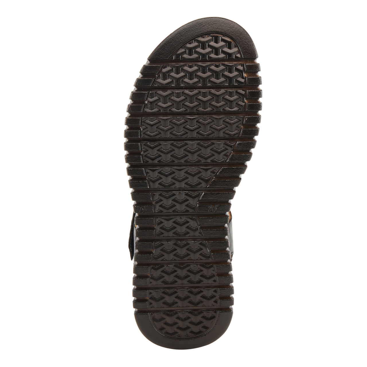 Stylish and comfortable Spring Step Nochella sandals in sleek black leather