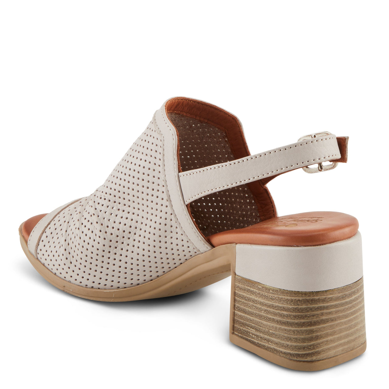 A pair of comfortable and stylish Spring Step Noctium sandals in beige