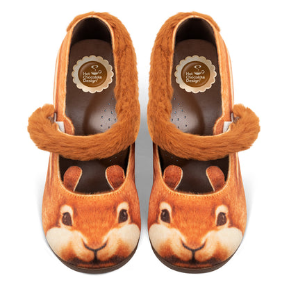 Chocolaticas® Mid Heels Nutty Cheeks Women's Mary Jane Pump