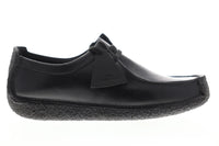 Thumbnail for Clarks Originals Natalie Men's Black Leather Oxfords Casual Shoes 26133272