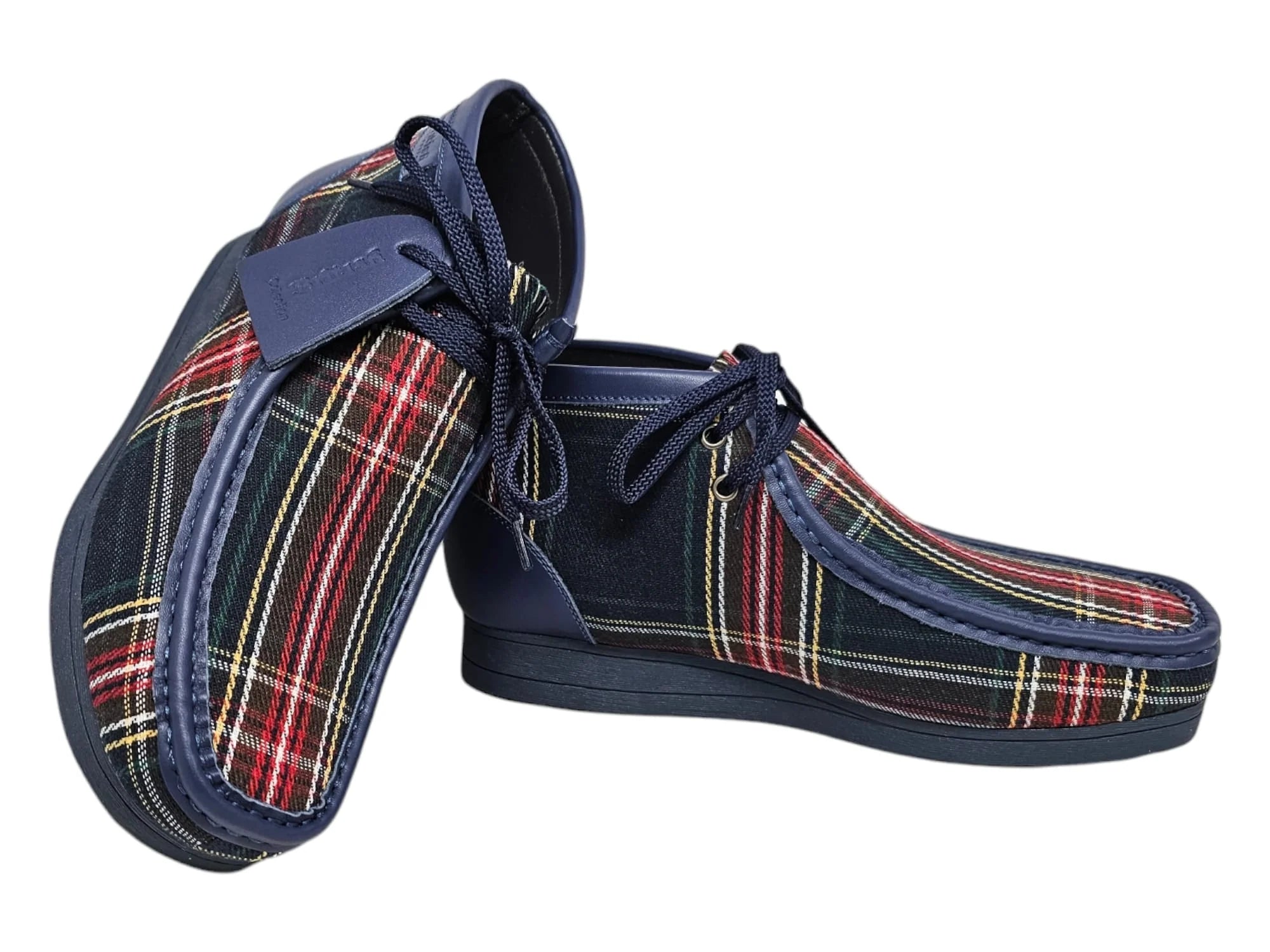 British Walkers New Castle Men's Limited Edition Multicolor Plaid Chukka Boot
