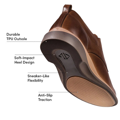 Amberjack The Original Men’s Chestnut Leather Shoes