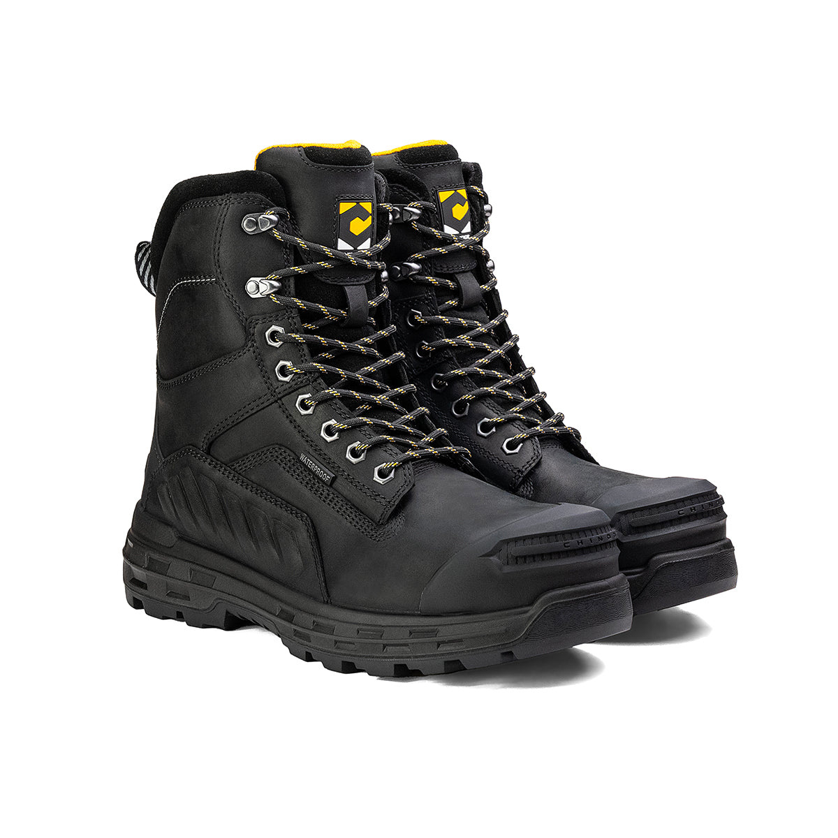 Wildwood 8” Waterproof Composite Toe Black Boot - Made in USA