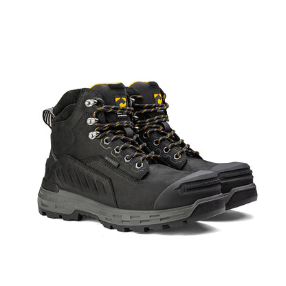 Wildwood 6” Waterproof Composite Toe Black Boot - Made in USA