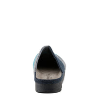 Thumbnail for Women's FLEXUS PATCHY SLIPPERS in sky blue with cozy fleece lining and cushioned insole