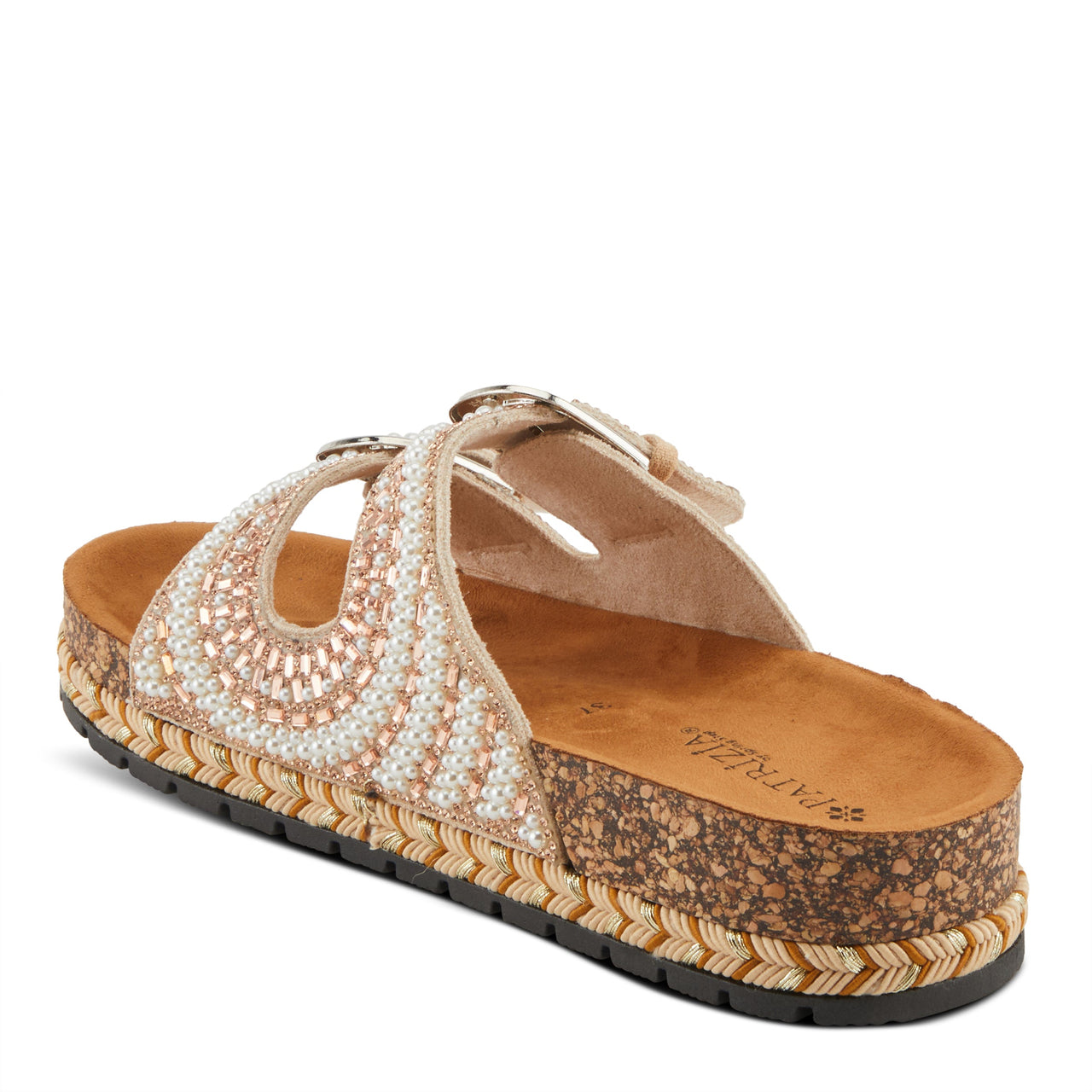  Stylish and comfortable Spring Step Shoes Patrizia Pearline Sandals in beige suede