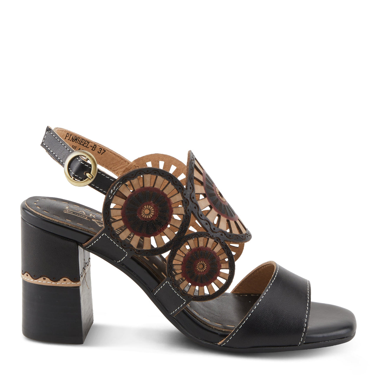 L'ARTISTE PINWHEEL SANDALS