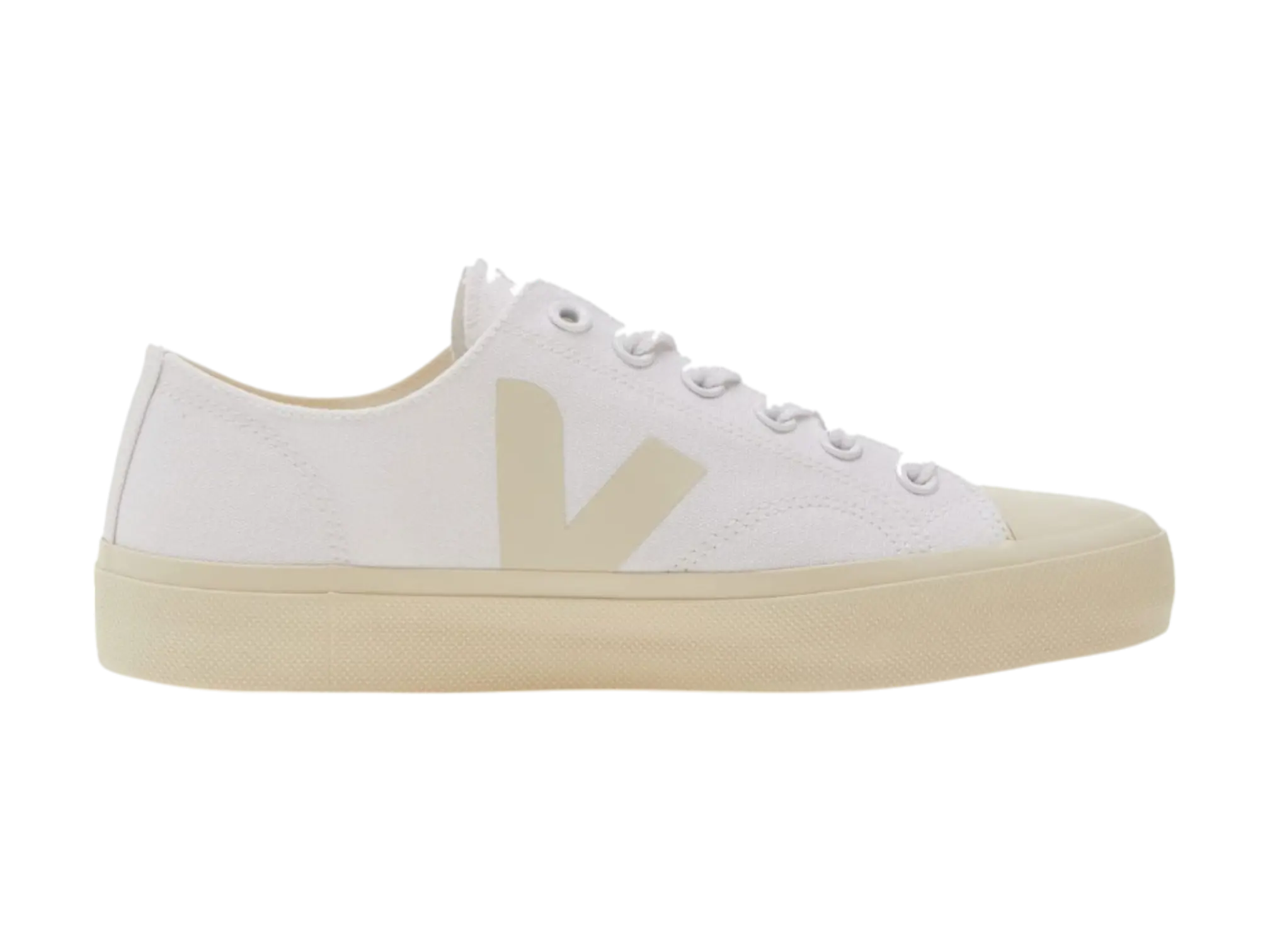 Veja Wata II Low PL0101401A Sneakers Women's White Pierre Canvas Comfort Shoes