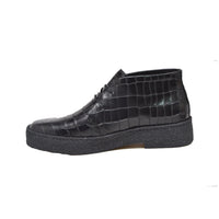 Thumbnail for British Walkers Playboy Original High Top Crocs Men's Crocodile Leather Ankle Boots