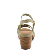 Thumbnail for  Women's Spring Step Shoes Patrizia Ravenno Sandals in White with Platform Wedge and Soft Leather Upper