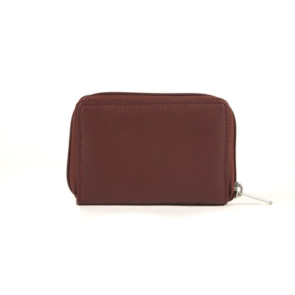 Accordion Zip Wallet - RFID Blocking