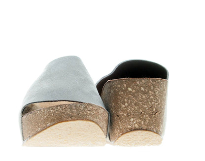 Chocolat Blu Riverside Wedge Sandals Women's Suede Taupe