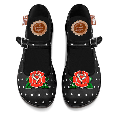 Chocolaticas® Rockabilly Women's Mary Jane Flat