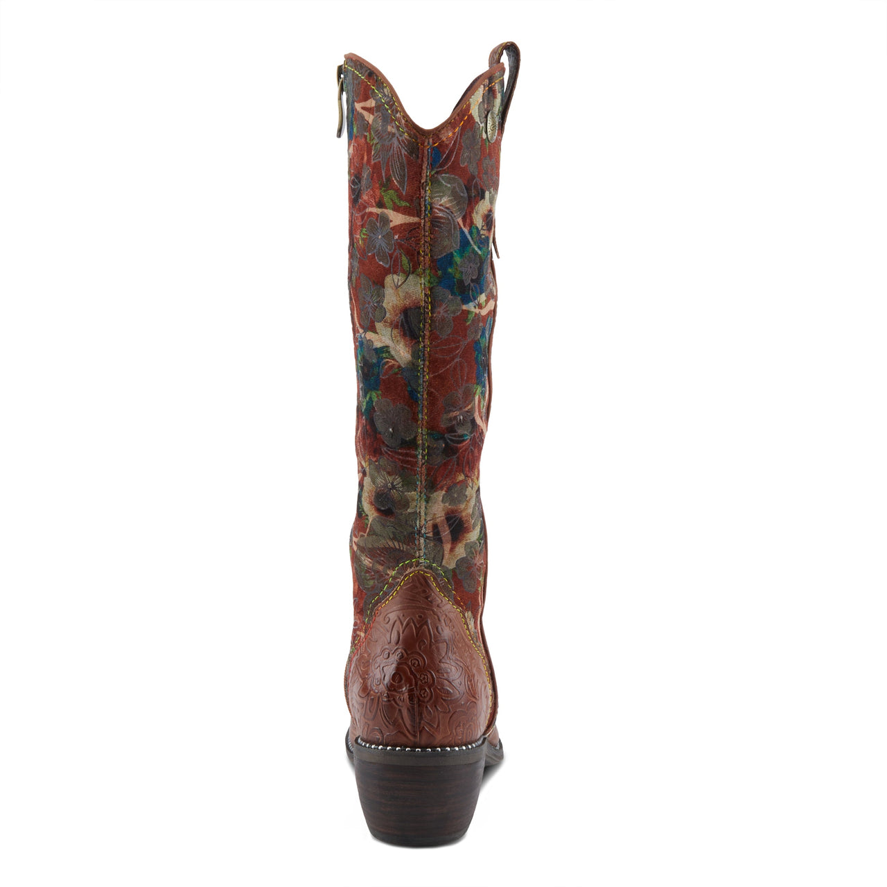 Women's Rodeoqueen-Viv Boots: Hand-painted leather with unique design