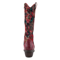 Thumbnail for Handcrafted women's cowboy boots with vintage-inspired details and comfort