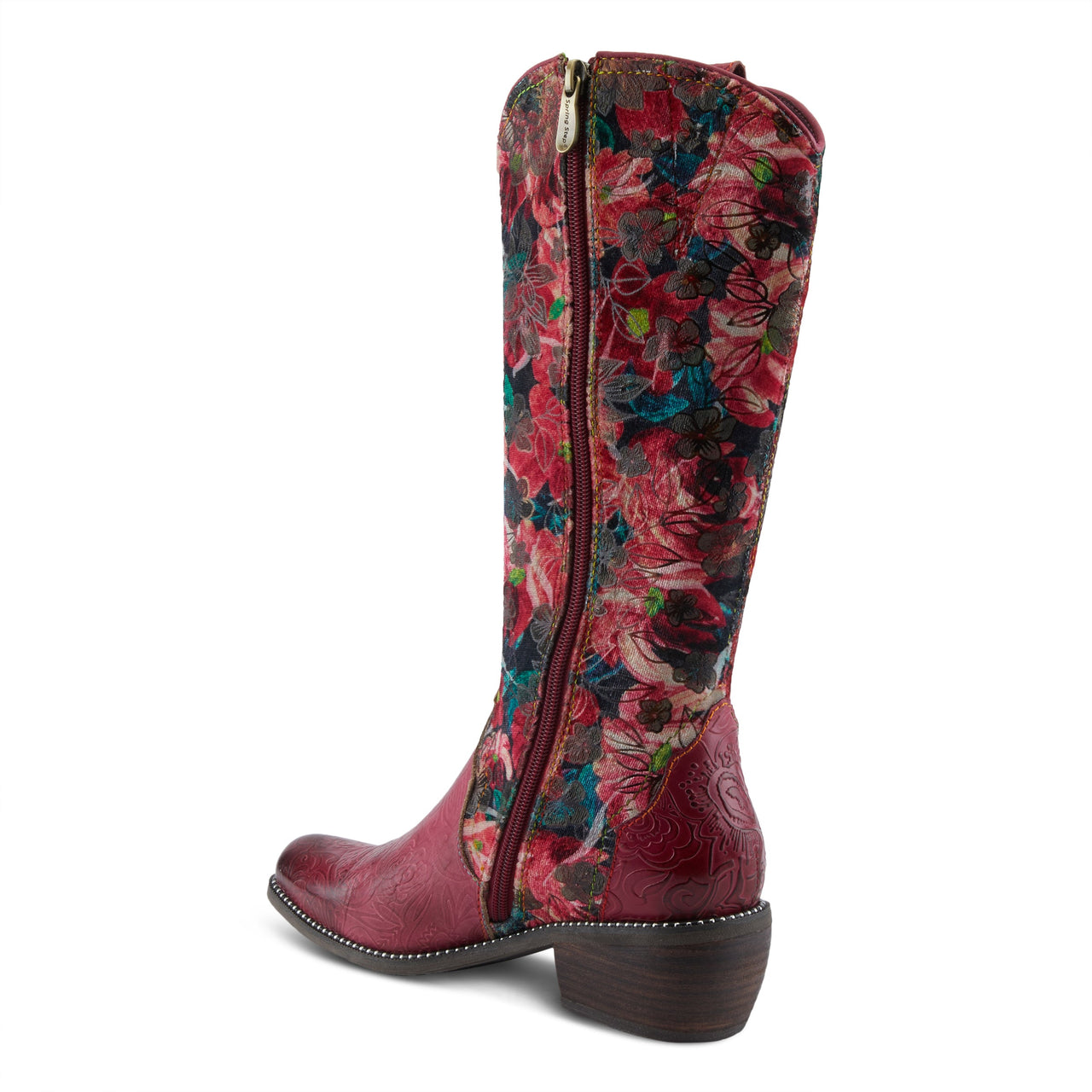 Women's Rodeoqueen-Viv Boots: Handcrafted leather with floral design