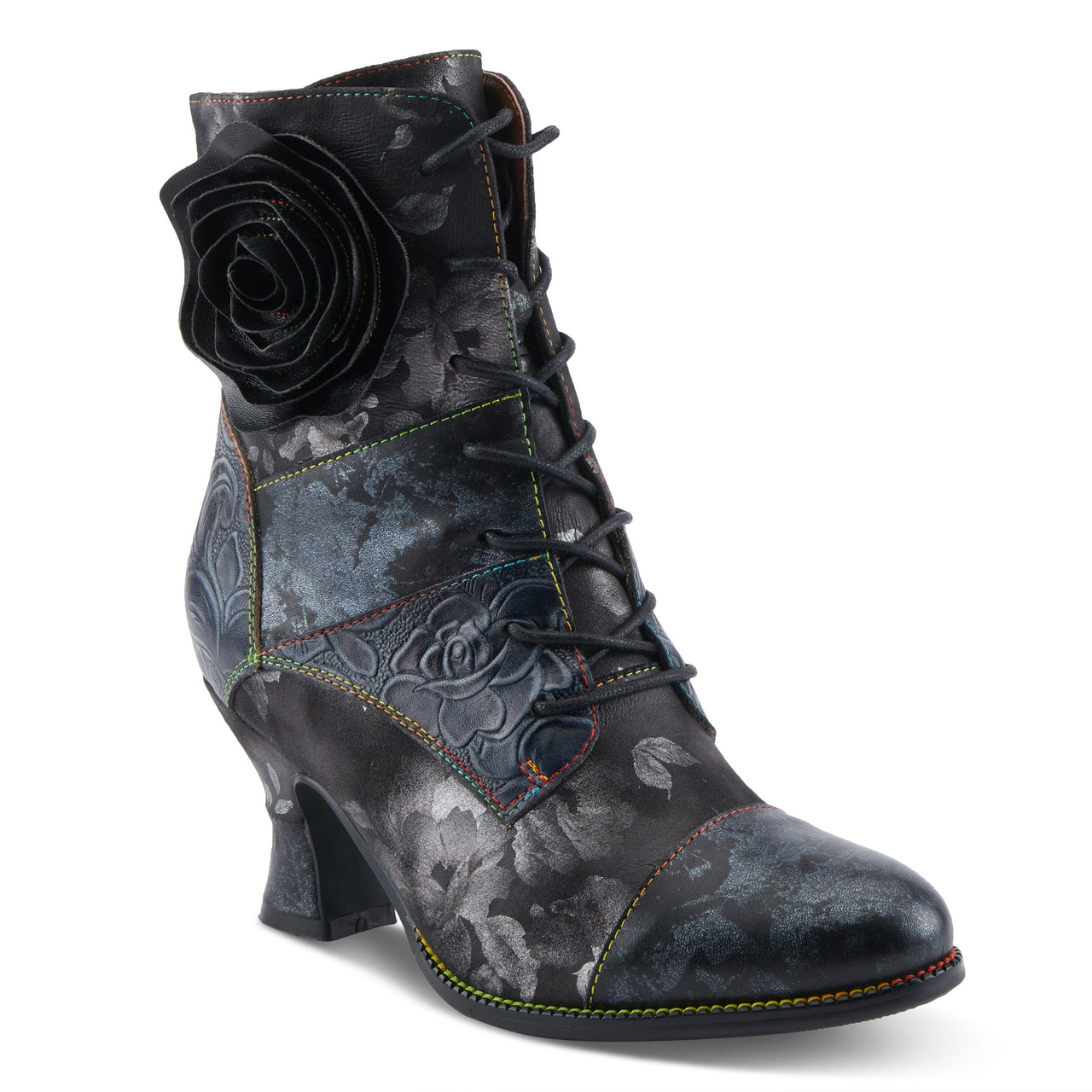 Buy spring step shoes l'artiste roselia stunin women's floral print booties - Heels Dress Boots from Don’t Panic Shoes | Best Prices & Fast Shipping