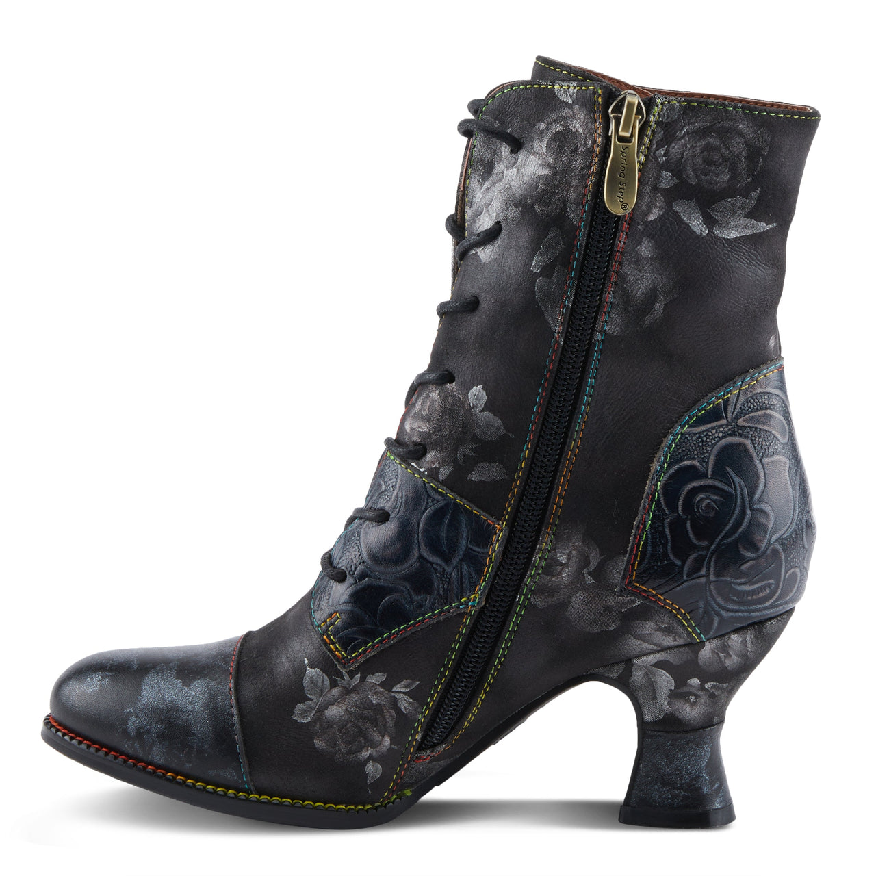 Stunning L'Artiste Roselia boots featuring intricate floral details and stylish design