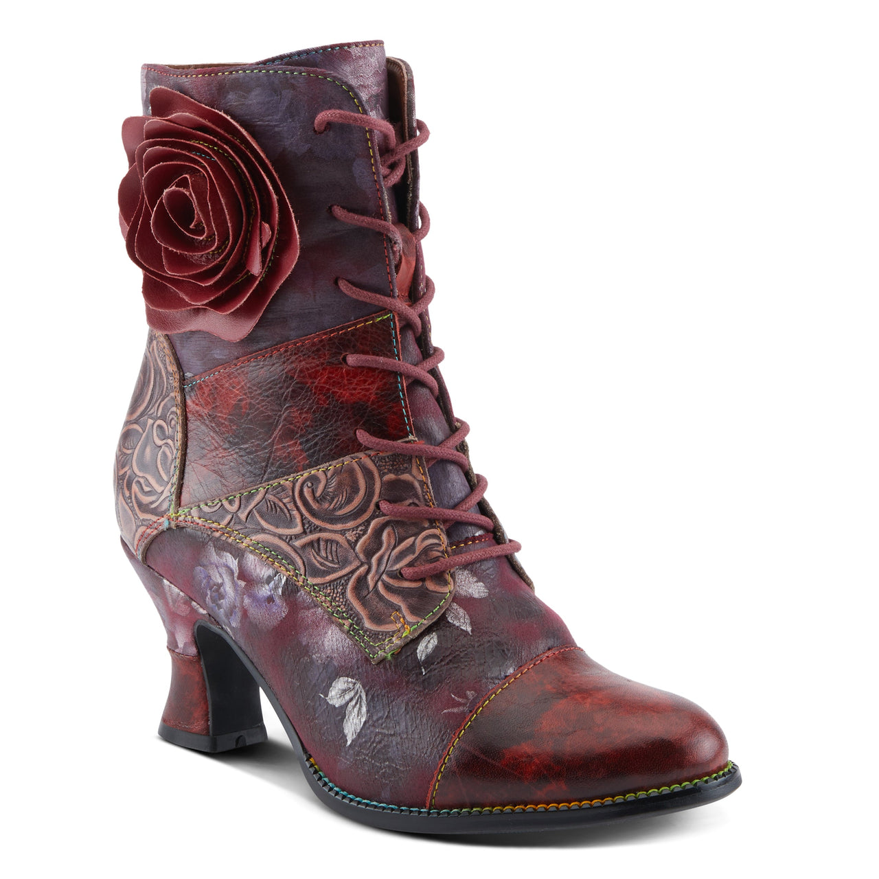 Buy spring step shoes l'artiste roselia stunin women's floral print booties - Heels Dress Boots from Don’t Panic Shoes | Best Prices & Fast Shipping