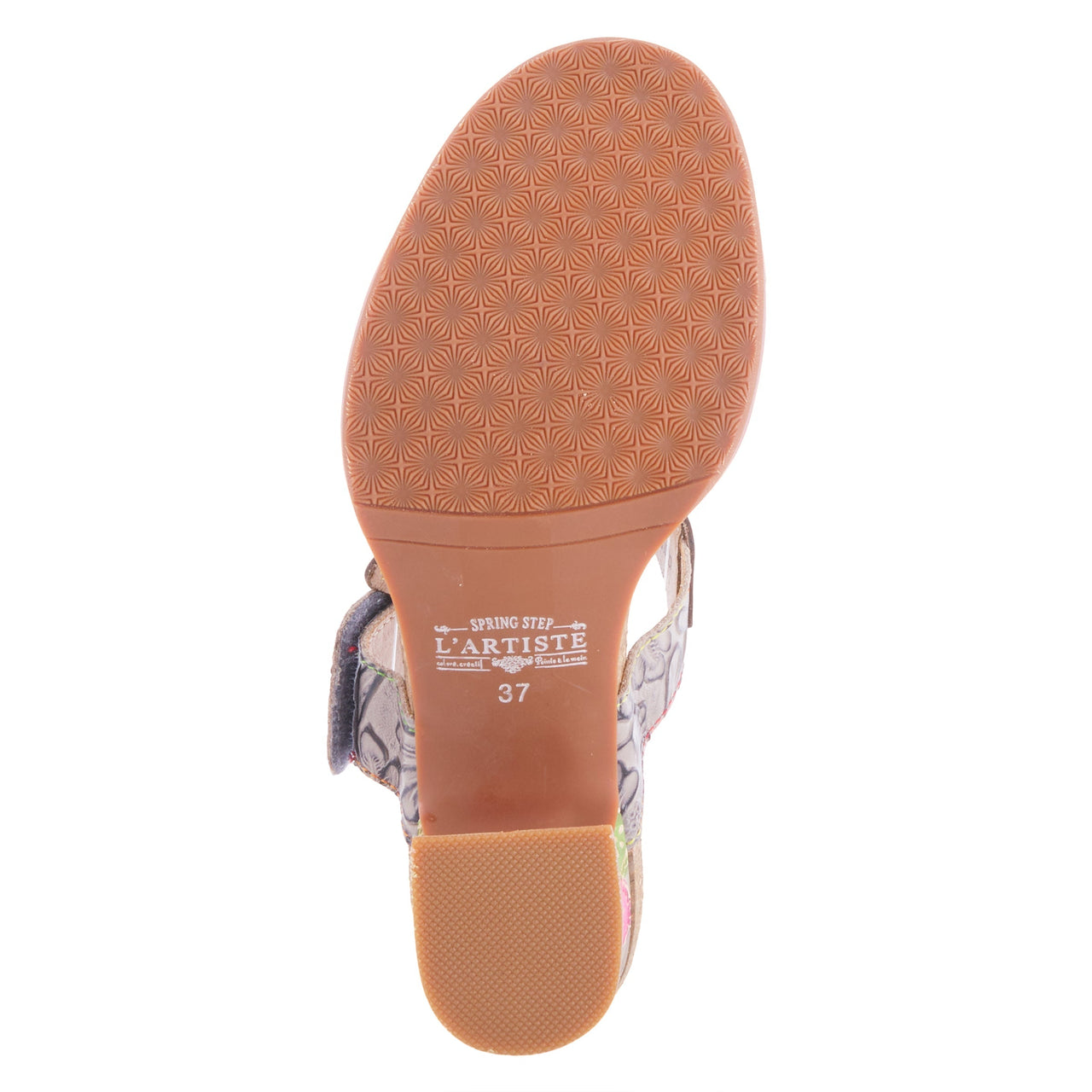 L'ARTISTE ROSSIE HEELED SANDALS with cushioned insole and arch support