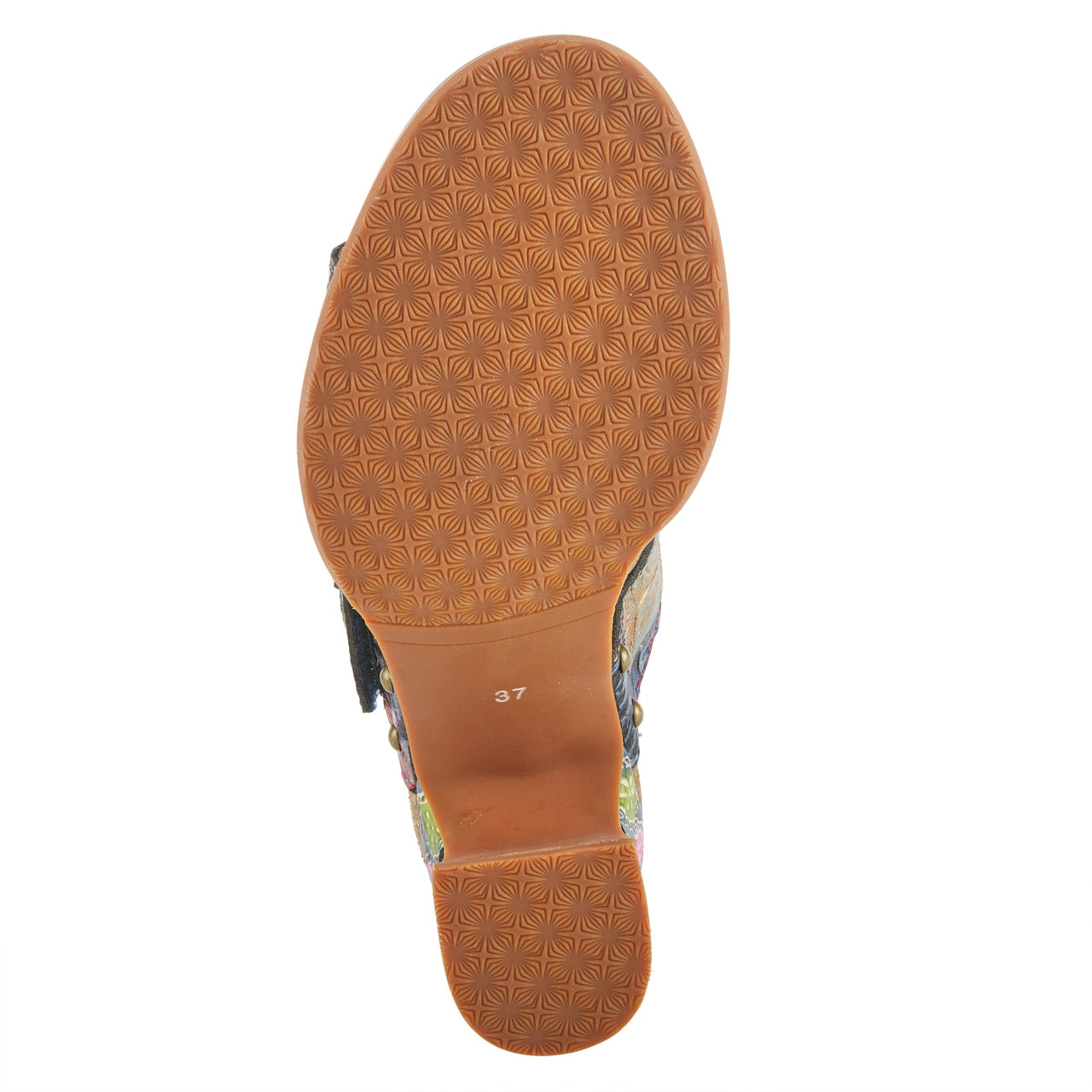 L'ARTISTE ROSSIE HEELED SANDALS with leather lining and padded footbed